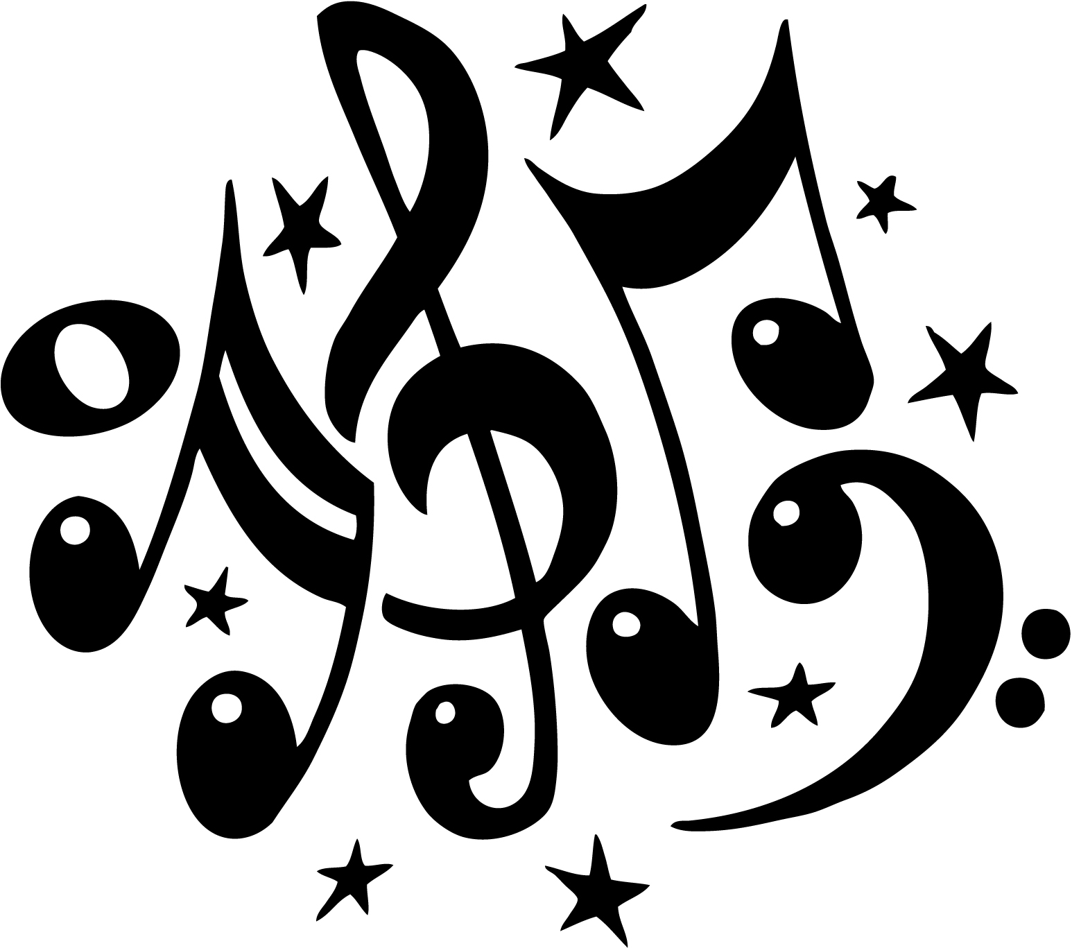 Free Clipart Music Notes